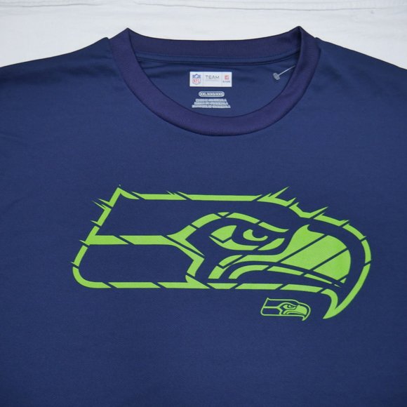 Seattle Seahawks Mens Size 2XL Dri-Fit Shirt NFL Throwback Jersey DK Metcalf NWT - Picture 6 of 8
